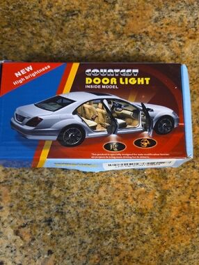 Door Light - White LED Car Interior Projector
